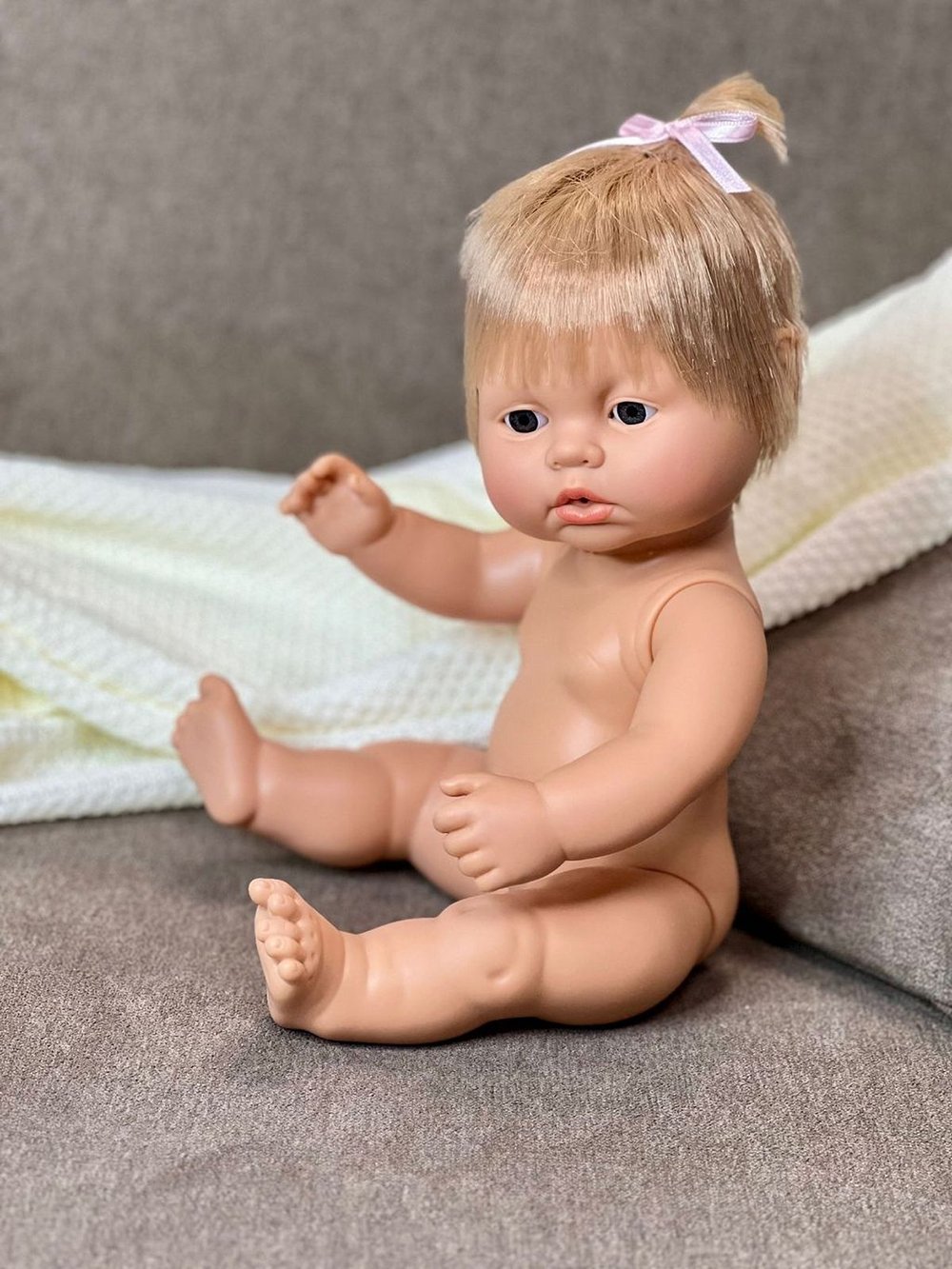 Кукла BERJUAN виниловая 38см Newborn без одежды (7057)