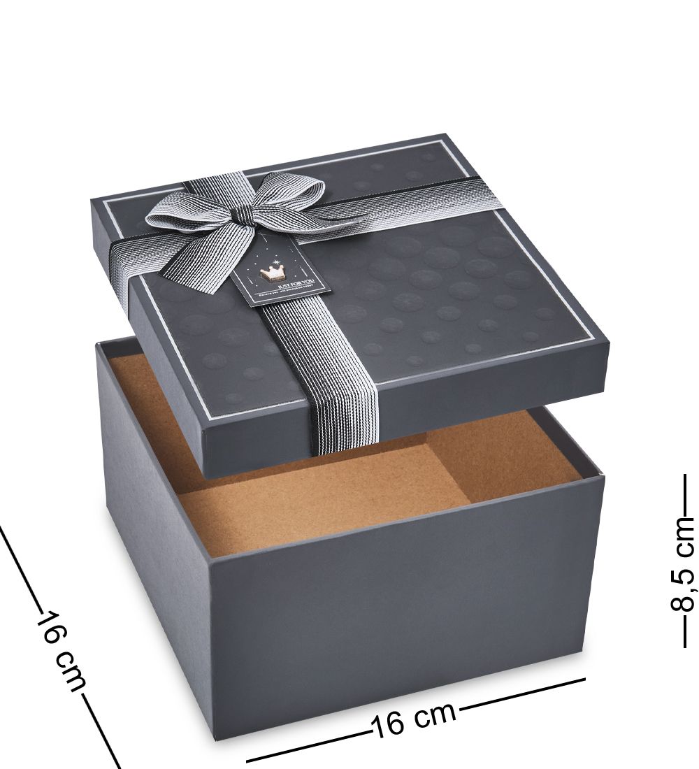 WF-194-B Набор коробок из 3 шт, графитовый