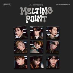 Альбом ZEROBASEONE - MELTING POINT 2nd Mini Album DIGIPACK 9 Version SET
