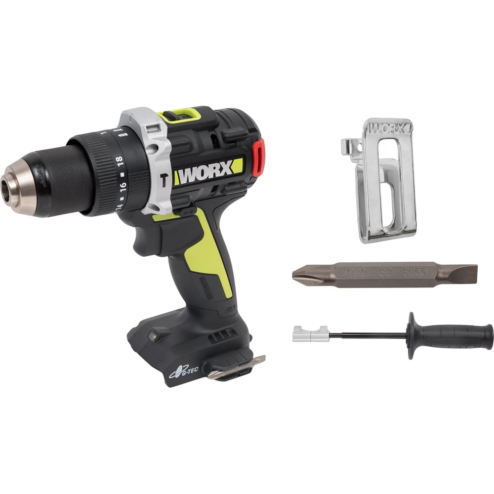 Аккумуляторная ударная дрель-шуруповерт WORX Professional WU373.91