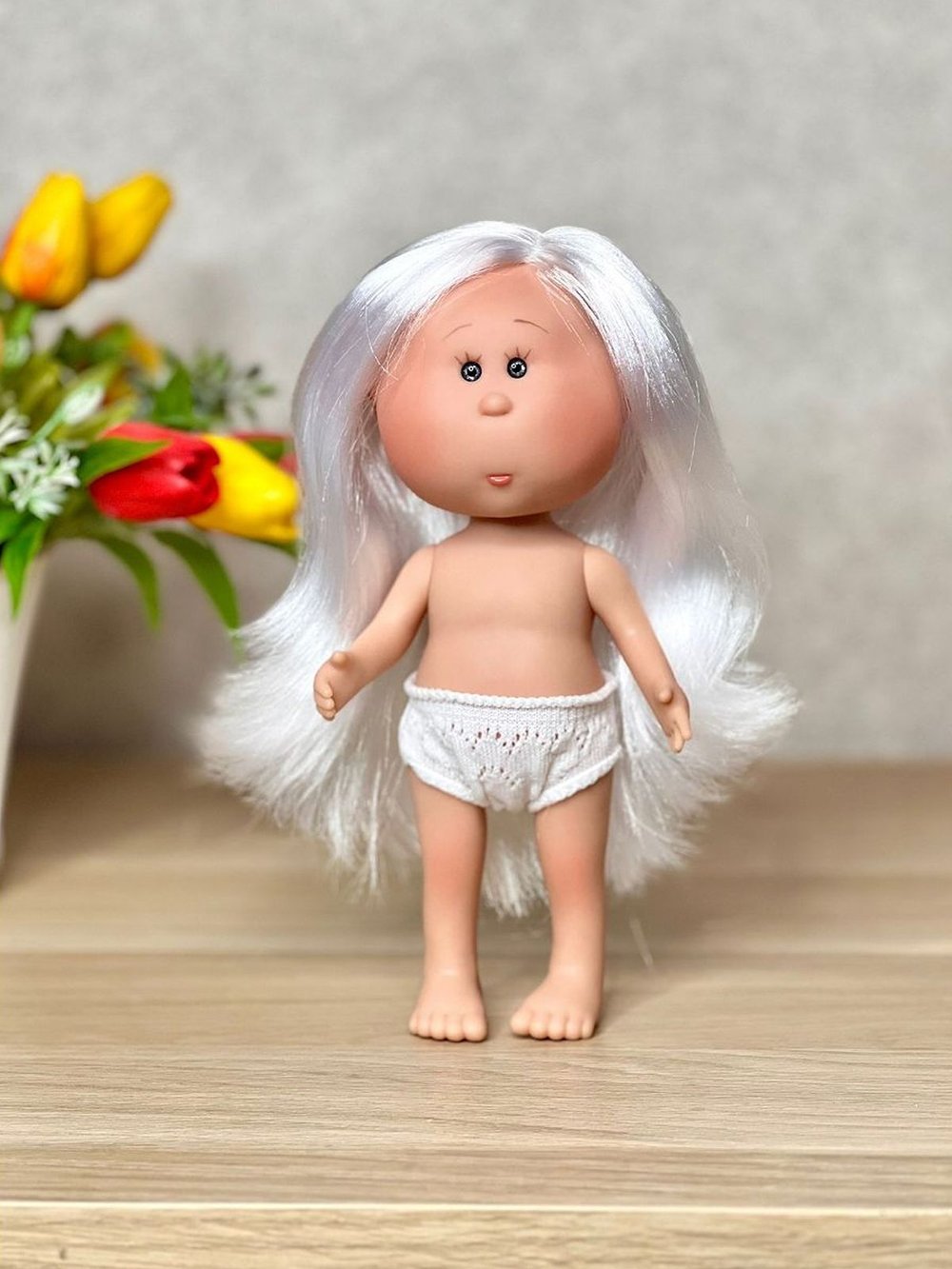 Кукла Nines виниловая 23см Little Mia без одежды (3199W16)