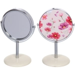 Зеркало косметическое настольное «ФРАТЕЛЛИ», циния, 14*9,3см (коробка)