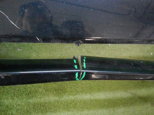 Юбка переднего бампера Toyota LC Prado 150 (17-20)