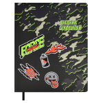 Дневник школьный 48л кожзам, ляссе "Камуфляж" (Феникс+)