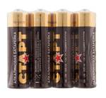 Батарейка СТАРТ Алкалиновая LR6 (АА) 4шт п/п 6003