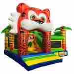 Коммерческий надувной батут "Тигруша", 4,5*4,5*3,5 м