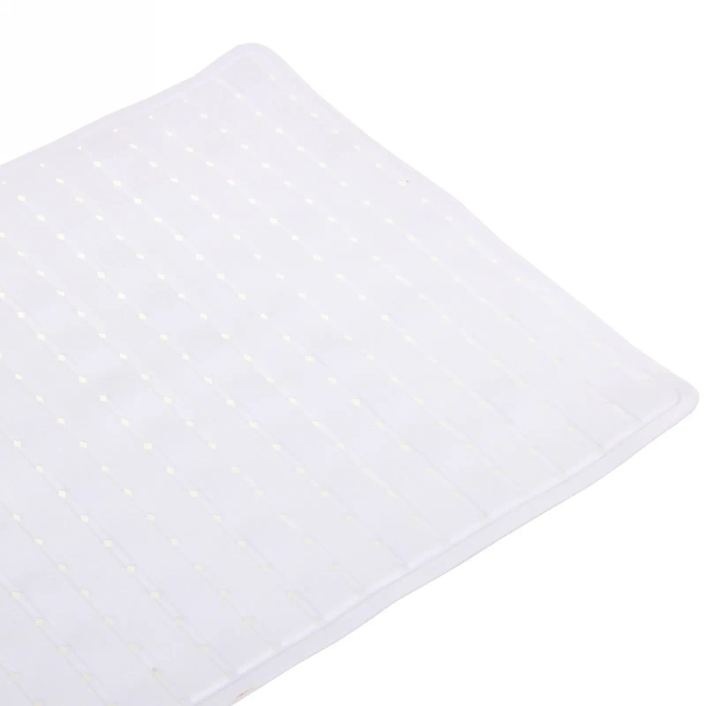 Коврик в ванну Селфи 68х38 ПВХ Лофт белый