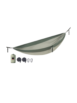 Гамак Naturehike NH21DC011 340T одноместный ультралёгкий зеленый, 6927595713600