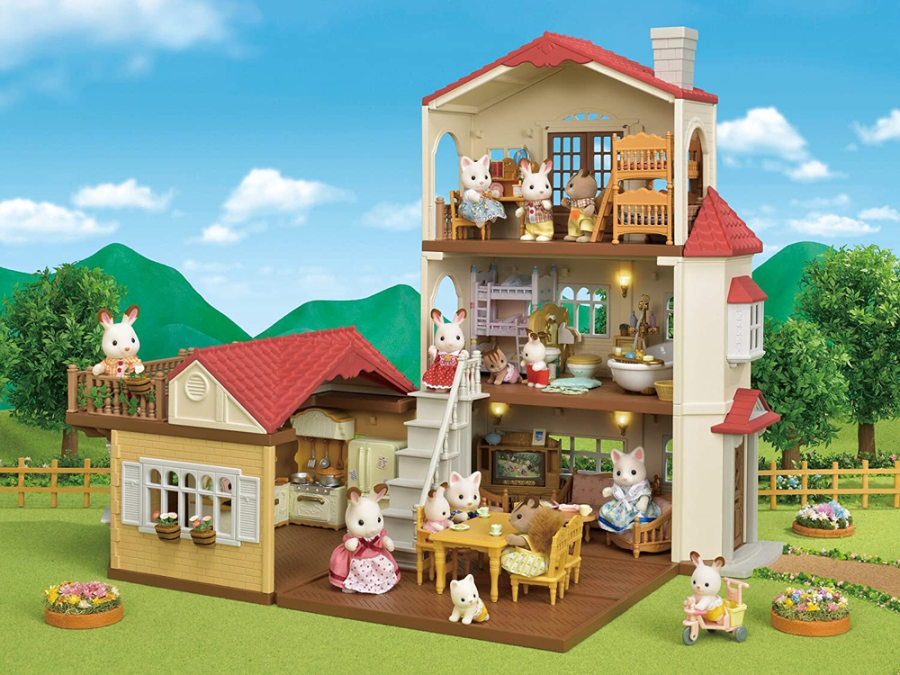 Дом Calico Critters / Sylvanian Red Roof Country Home-Cottage