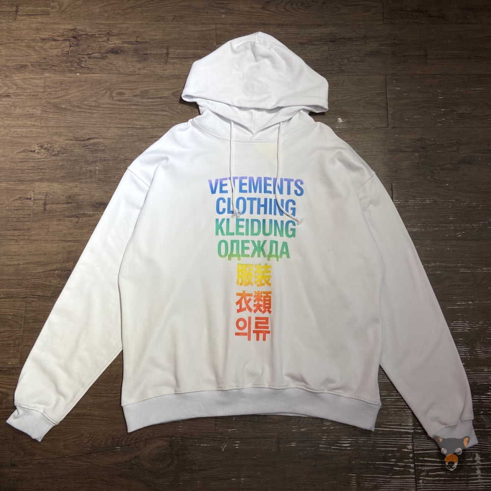 Худи Vetements "Clothing"