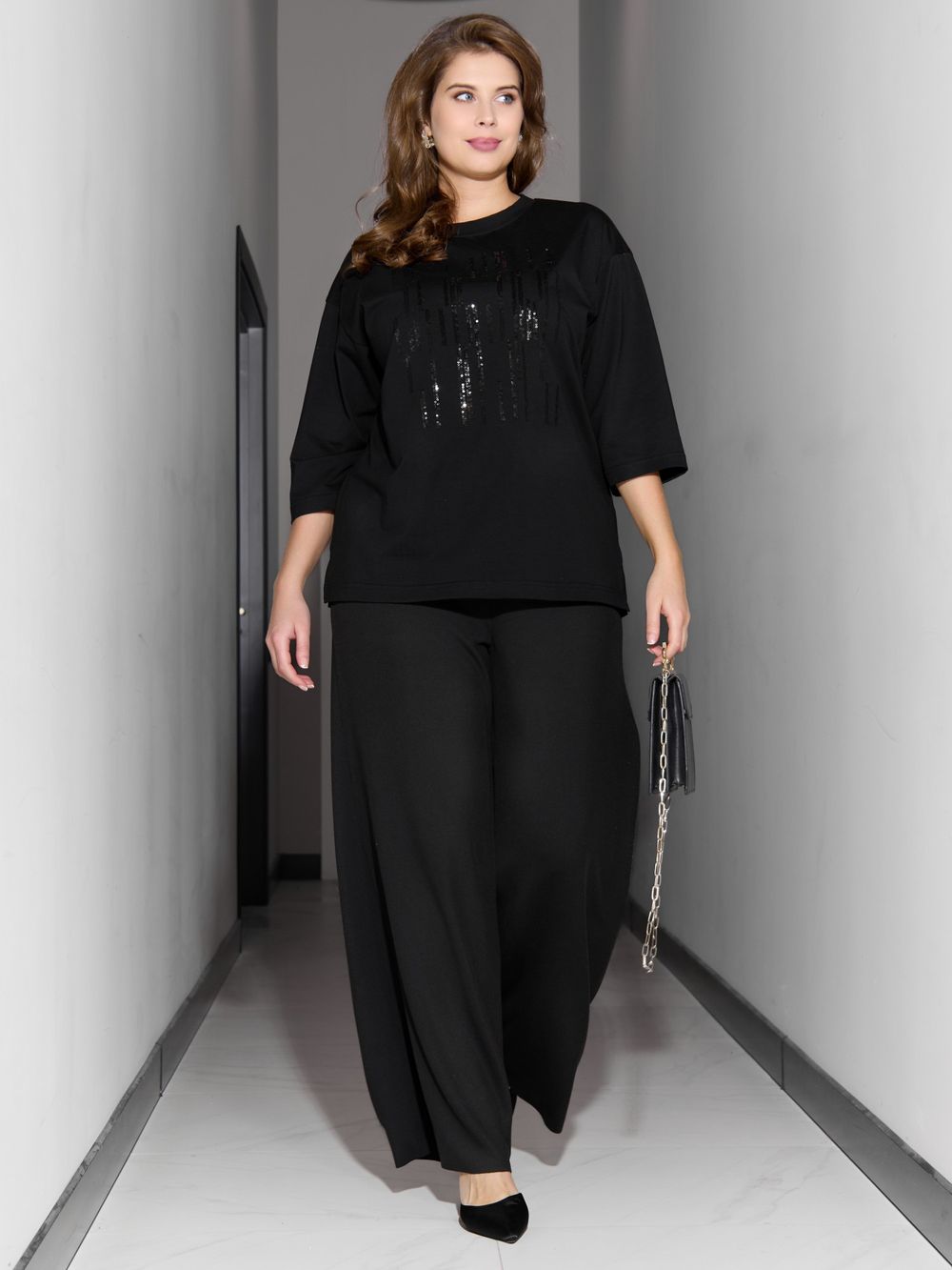 Футболка Майна-1 Виотекс ЧЁРНЫЙ