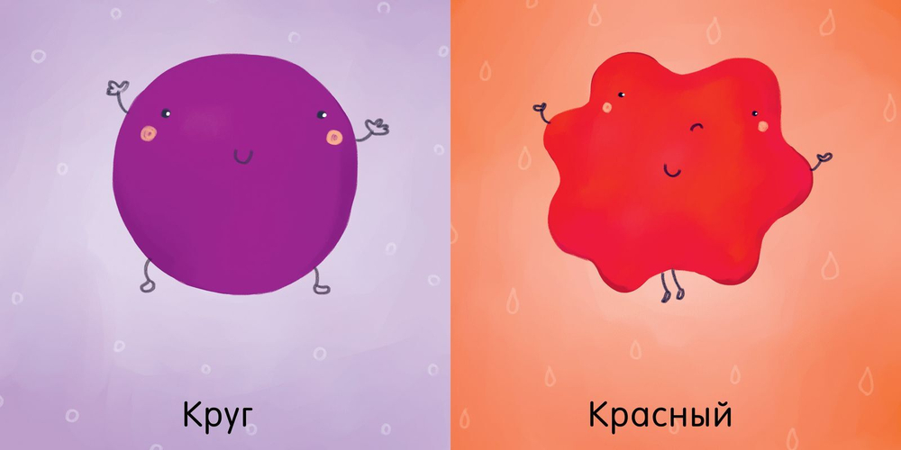 Первые слова. Цвета, числа, формы