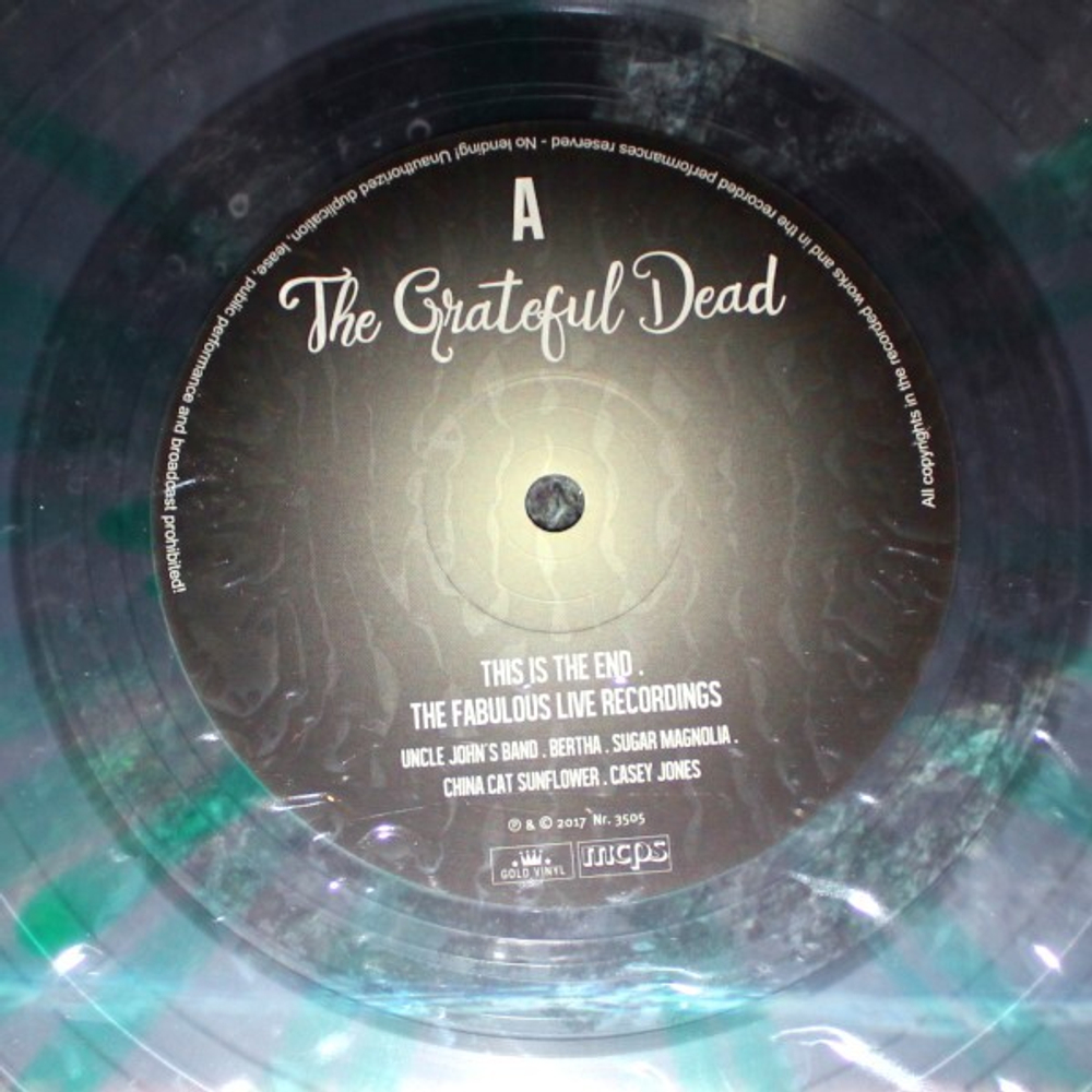 Grateful Dead / This Is The End. The Fabulous Live Recordings (Coloured Vinyl)(LP)