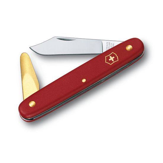Складной нож садовый Victorinox 3.9110 EcoLine Budding knife 2 c клинком из стали X55CrMo14, рукоять полиамид (PA)