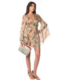 кимоно Elegance короткое бежевое