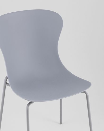Стул Air пластик серый