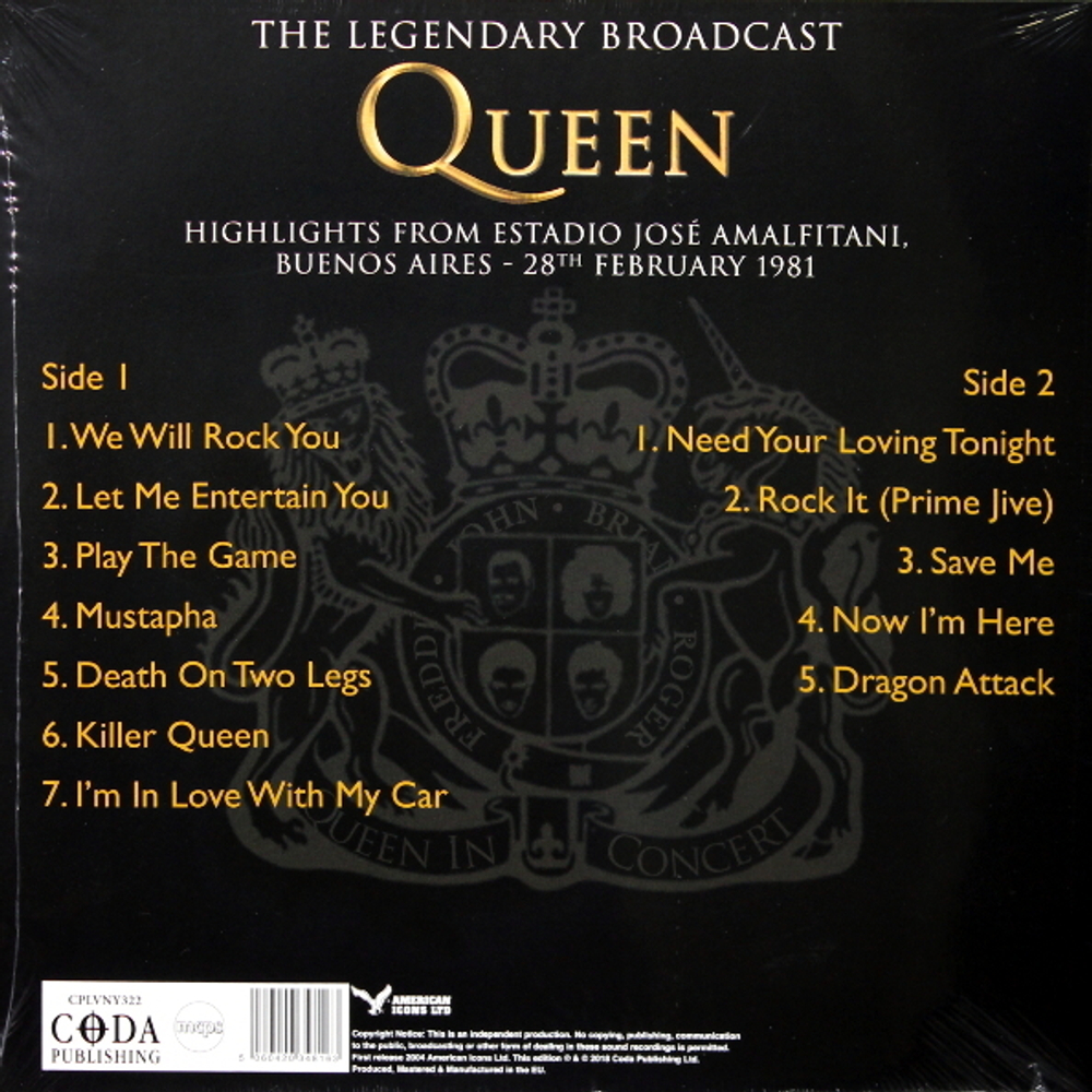 Queen / Nothing Really Matters (Coloured Vinyl)(LP)