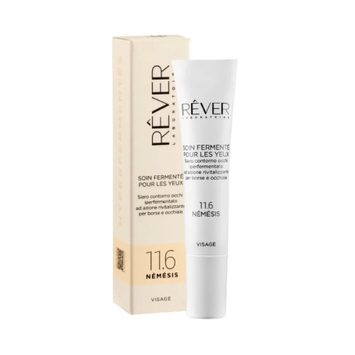 11.6 Rever Сыворотка для контура глаз против отеков и темных кругов-SOIN FERMENTÉ POUR LES YEUX Siero contorno occhi iperfermentato ad azione rivitalizzante per borse e occhiaie,15 мл
