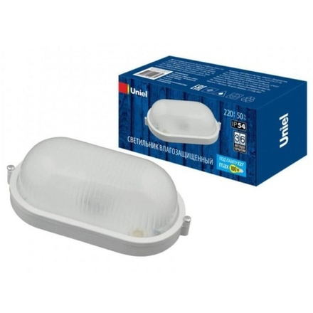 Светильник UWL-O01 100W/E27 IP54 WHITE Овал