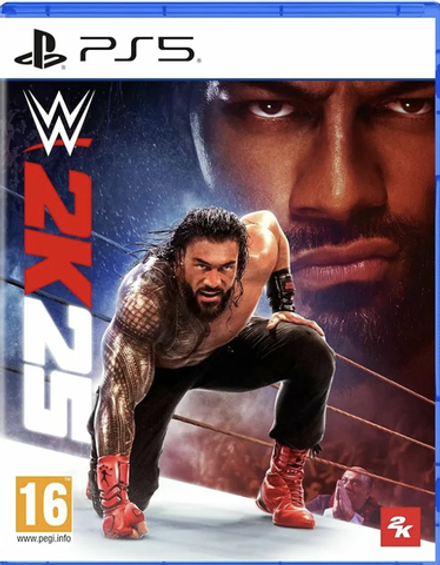 WWE 2K25 (диск для PS5, полностью на английском языке)