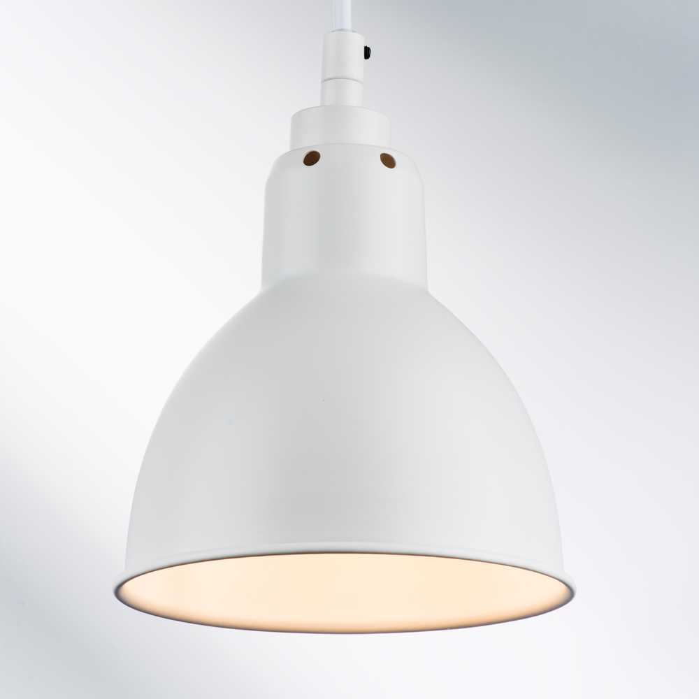 765016 Люстра LOFT 1х40W E14 БЕЛЫЙ