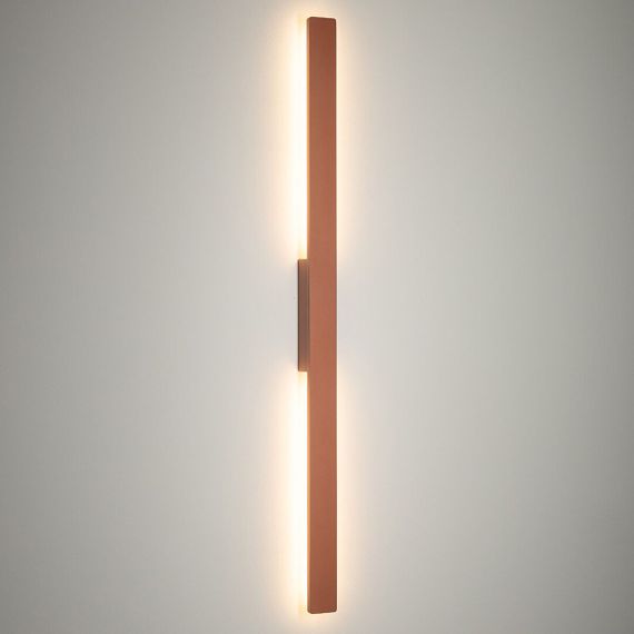 Уличный настенный светильник Nowodvorski Demi Led M Brick red 11557