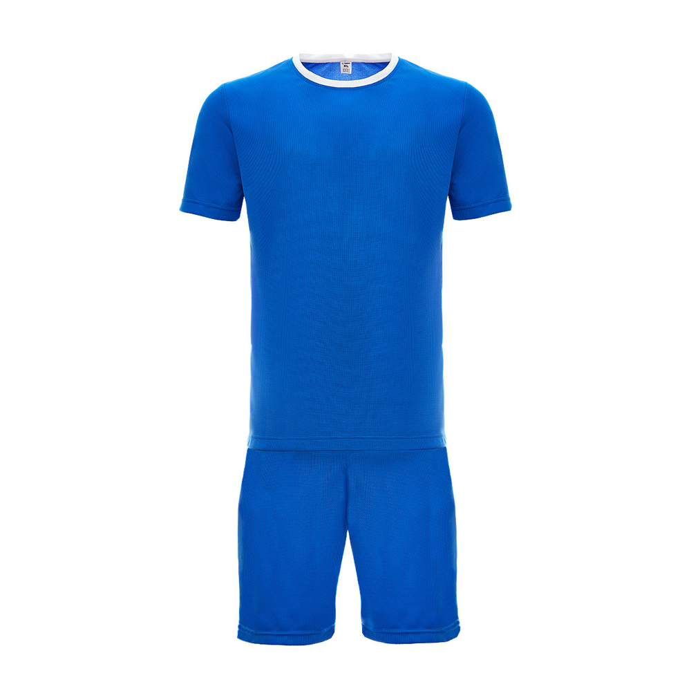 Форма футб. игровая TORRES Sport, F-1022-06-M, р.M, полиэстер, васильково-белый