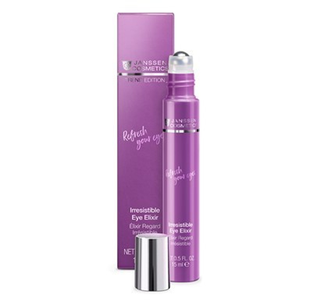 JANSSEN COSMETICS Укрепляющий концентрат для контура глаз от морщин, отёков и тёмных кругов | Irresistible Eye Elixir