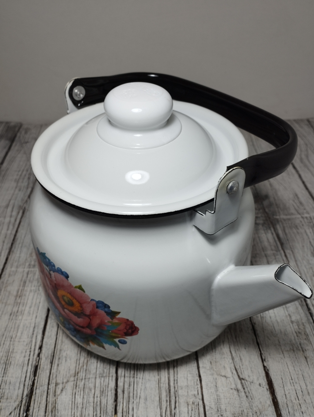 Чайник 3,5 л Декор 2713/4 Ягоды-пионы