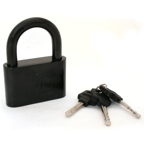 Замок навесной АЛЛЮР ВС2С-701 Черный d10,5мм  /6632 на стенде