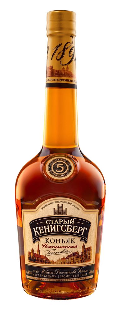 Коньяк Старый Кенигсберг 5 лет Коньяк Старый Кенигсберг 5 лет