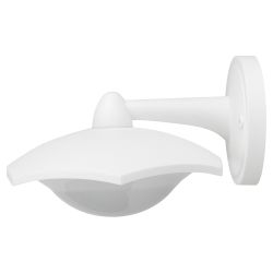 Садово-парковый светильник ЭРА «Дели 5» ДБУ 07-8-007 белый 6-гранный настенный IP44 светодиодный 8Вт 3000K | Садово-парковые светильники