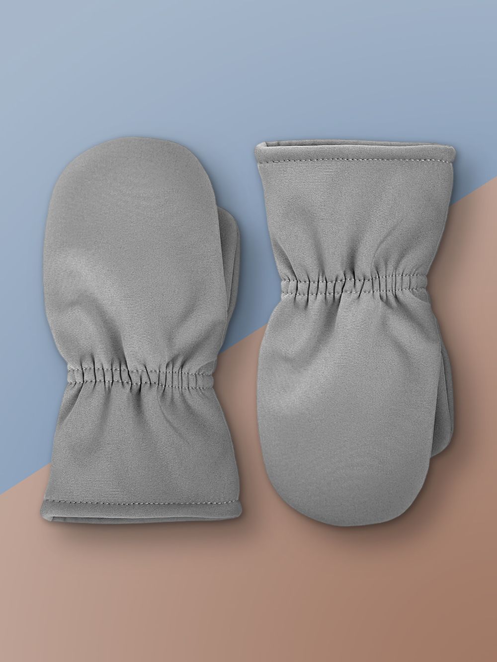 Варежки Softshell утепленные (Пепельный)