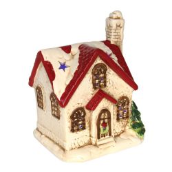 GAEM Фигурка декоративная "Домик" с подсветкой (LR44x2), L15 W12,5 H19 см