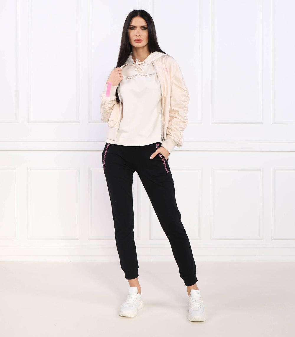 Худи EA7 - кремовый(3RTM19 TJCQZ)