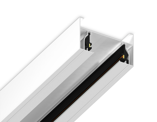 Шинопровод накладной однофазный Standard 220V GL7105 WH белый 3000*32.5*19.8 (ввод питания, 1 заглушка, крепление в комплекте)