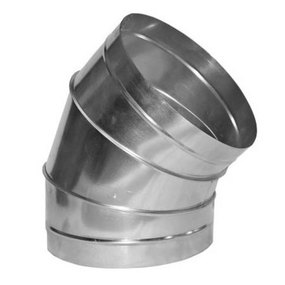 Отвод 45° d=450 оцинк. сталь