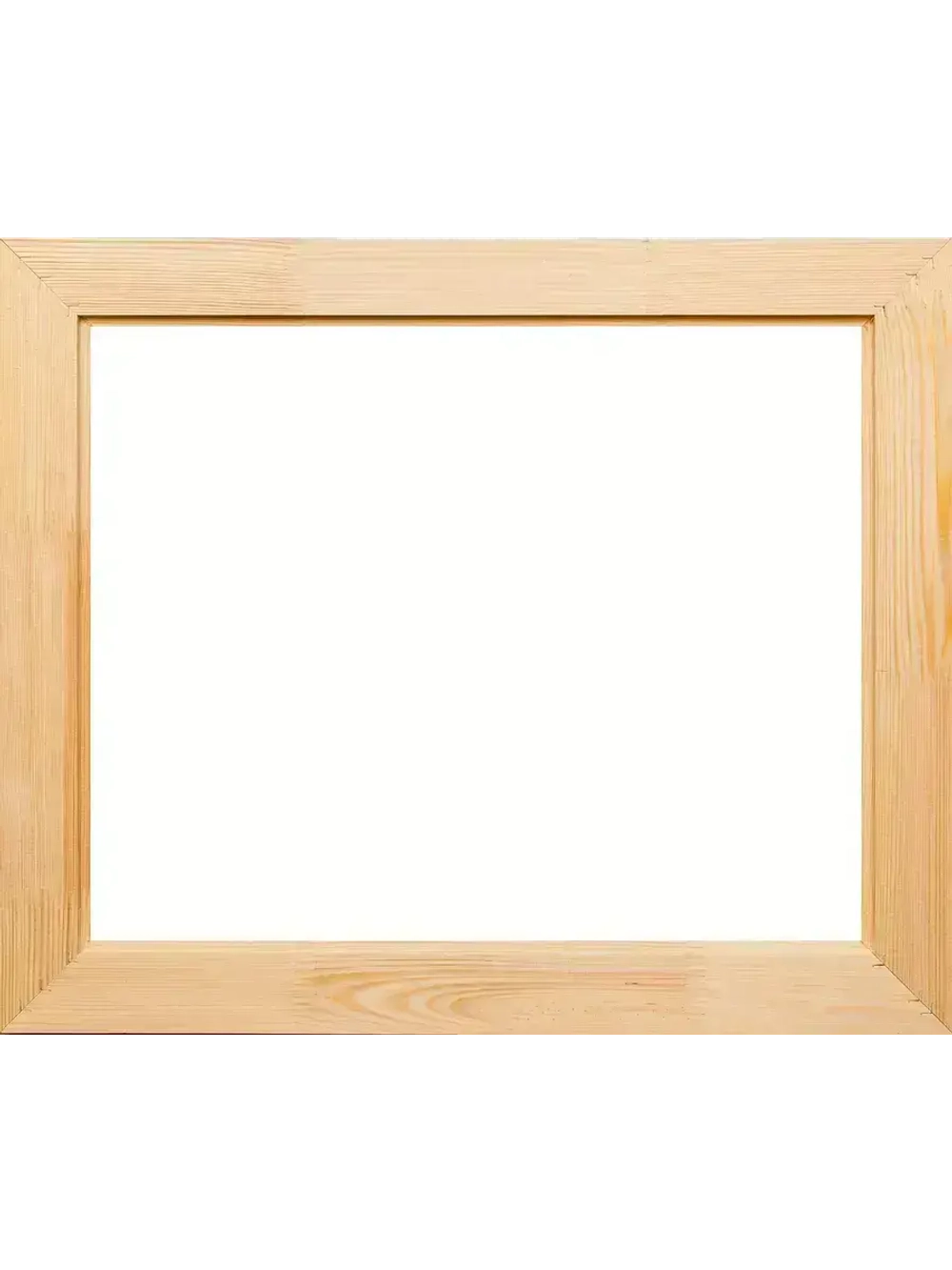 Деревянная рама 40x65 для картин на подрамнике сеч. 60x18