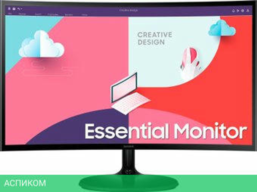 Монитор Samsung Essential S3 LS27C364EAUXEN