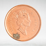 Canada, 1 Cent, 2001 – Elizabeth II (Third Portrait), AU
