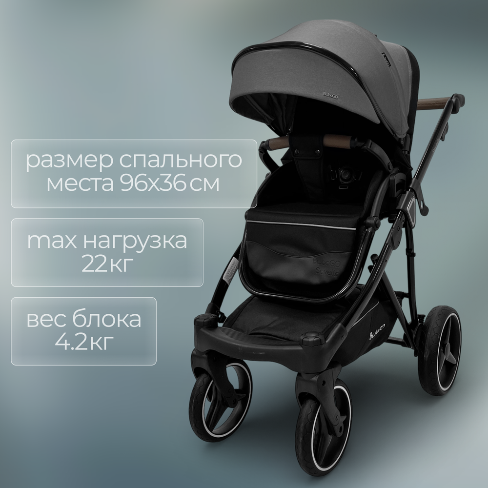 Модульная коляска BubaGO Savella 3в1