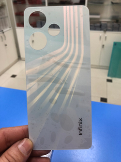 Задняя крышка для Infinix Hot 30 белая Оригинал