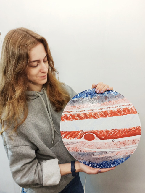 Светильник - Юпитер (36 см) на стену