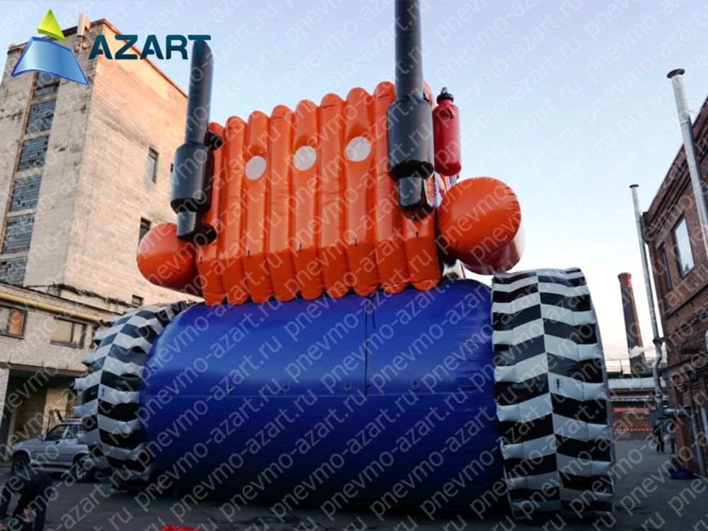 Батут "Мега-трактор"