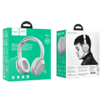 Полноразмерные Bluetooth наушники HOCO W33 (серебро)