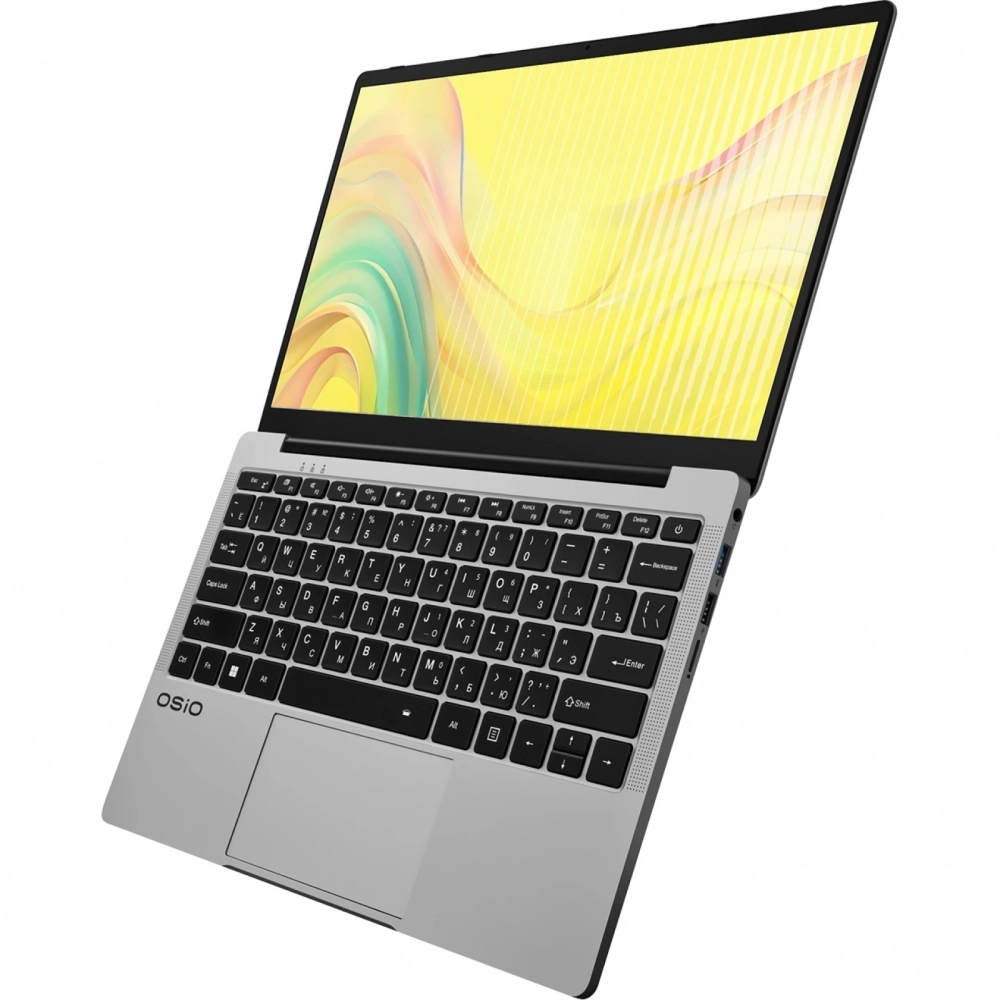 Ноутбук Osio FocusLine F140i-009 Core i5 1235U 16Gb SSD512Gb Intel Iris Xe graphics 14" IPS FHD Win11Home grey