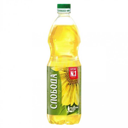 Подсолнечное масло Слобода 1 л