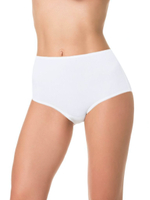 Трусы с высокой линией талии из микрофибры (Размер: XXXL) (Цвет: молочный)