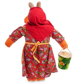 ТК-524 Игрушка лоскутная «Коза-дереза»