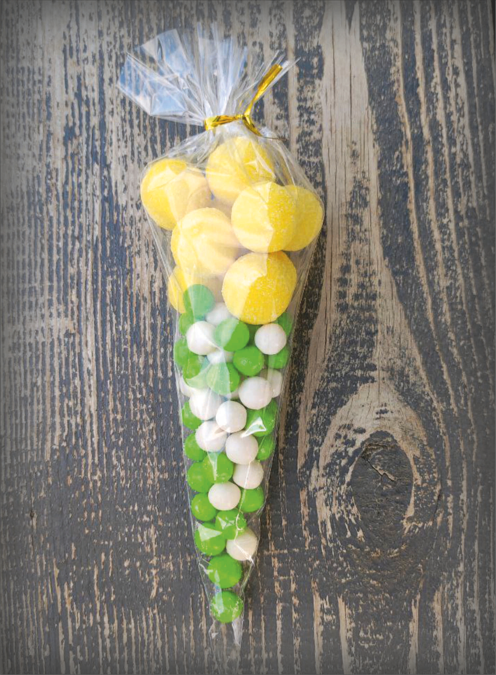 Микс лимонное и мятное драже, 140 гр